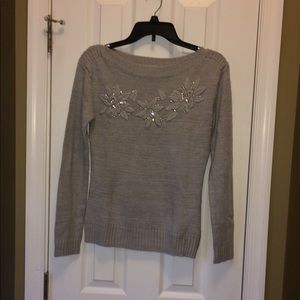 New York & Company Gray Sweater
